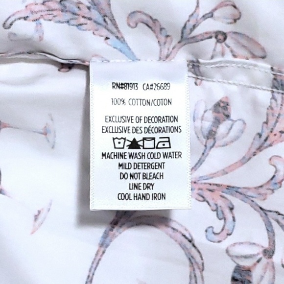 NEW Robert Graham Exclusive Floral Large White Colorful Classic Fit Sport Shirt - Picture 12 of 12